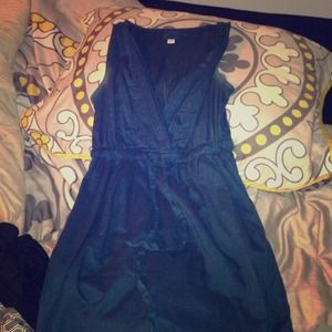 Blue dress from express