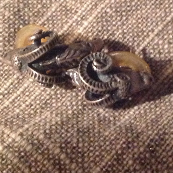 Ram's Head Earrings