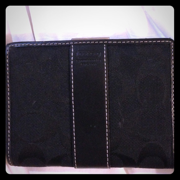 Black Coach wallet