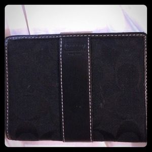 Black Coach wallet