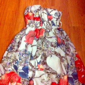 SOLD - Strapless dress
