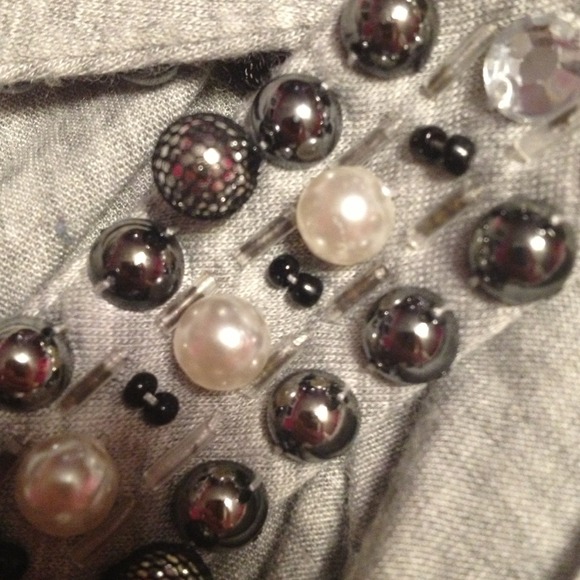 🎉 HOST PICK! NWOT Bebe beaded tunic. Size: small. - Picture 3 of 4