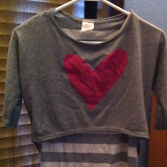 Girls blouse with tank under