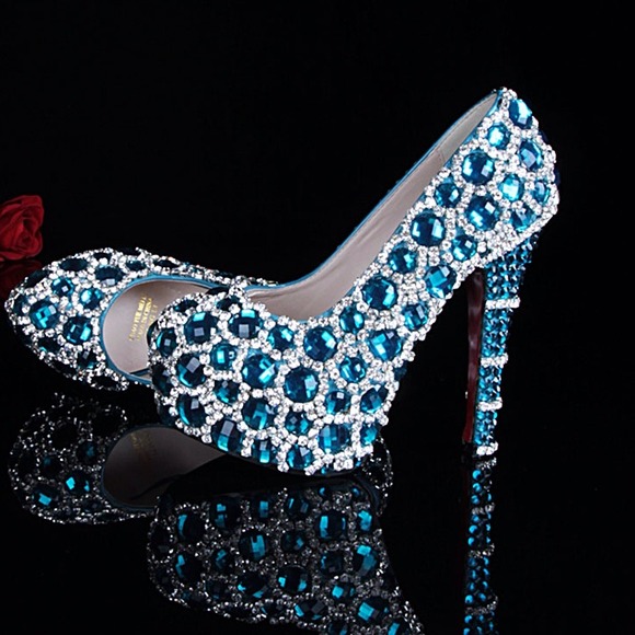Custom made wedding shoe