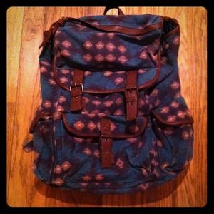 Tribal print backpack
