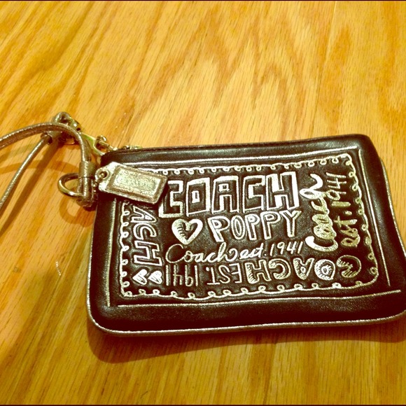 Coach Handbags - Authentic Coach wristlet!