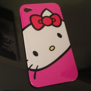 Pink Hello Kitty iPhone 4/4S Case