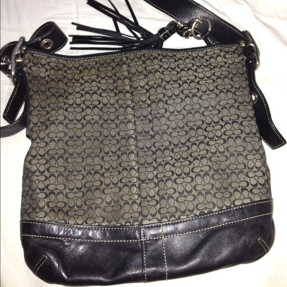 Black Coach handbag
