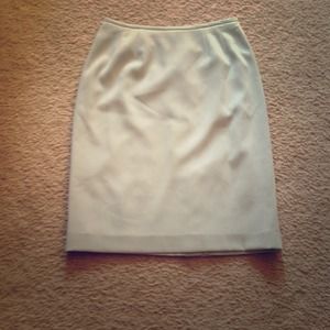 Light blue pencil skirt