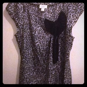 W Ann Taylor Loft dress blouse