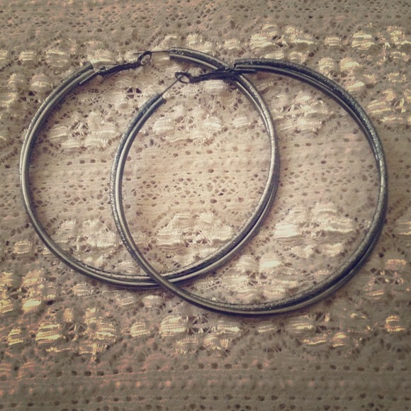Big Gun Metal Hoops