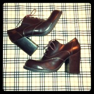 Dark brown 9 &CO shoes