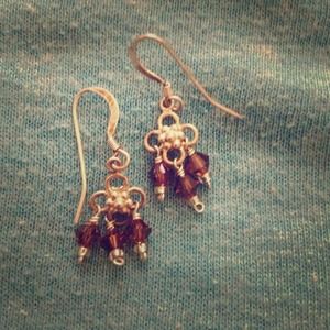 Flowers & Sparkle Earrings