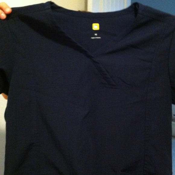 Navy blue scrub set