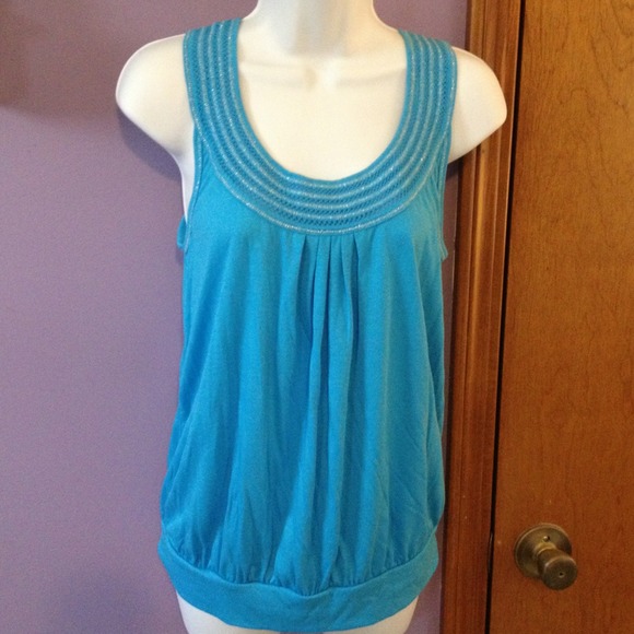 Cute Turquoise Tank