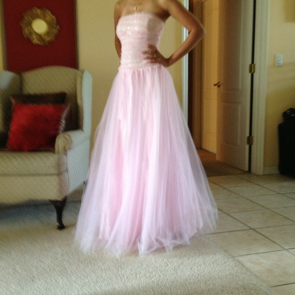 Light pink gown
