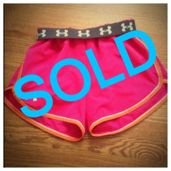 Under Armor running shorts