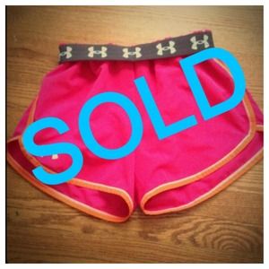 Under Armor running shorts