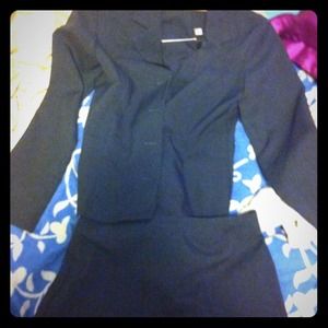 Byer Too skirt suit, dark grey