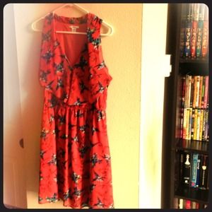 Dress with birds on it