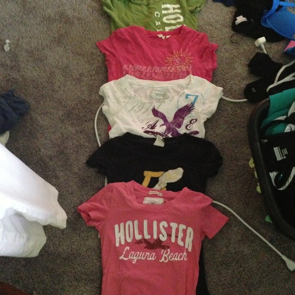 Hollister Tops - Hollister, American eagle, Abercrombie
