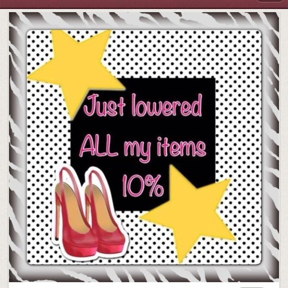 SALE ON ALL MY ITEMS