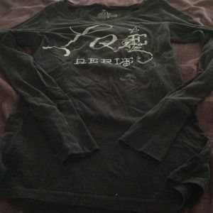 Aeries black long sleeve tee