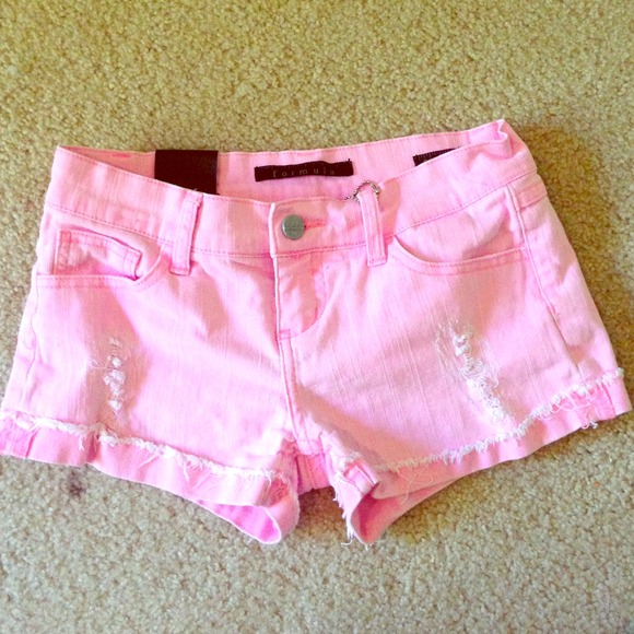 Bright Pink Shorts