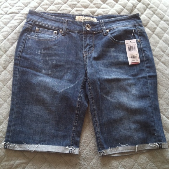 Jean Bermuda shorts from Macy's