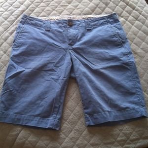 Old navy blue Bermuda shorts
