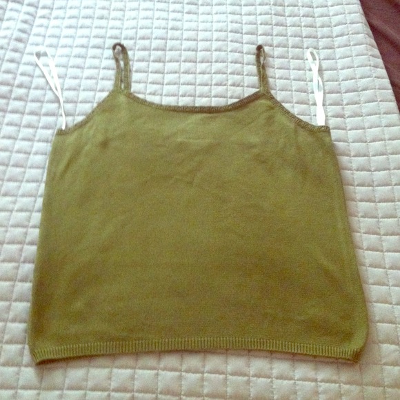 Green Cami sweater