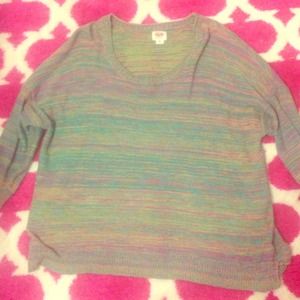 ⛔️SOLD⛔️Mossimo "Rainbow" Sweater Size Large