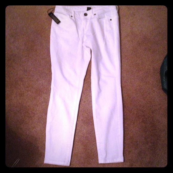 ❌Bundled❌WT VS Siren White Skinny Jeans