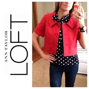 NWOT LOFT Panama Swing Jacket