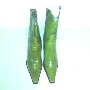 Forest Green Boots