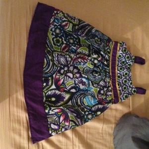 3T pinky dress/shirt with tights