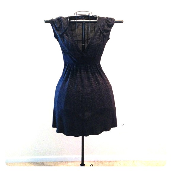 🔴Sold in bundle Black polka dot dress size small