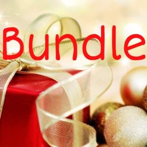 Red & Grey striped sweater & floral dress