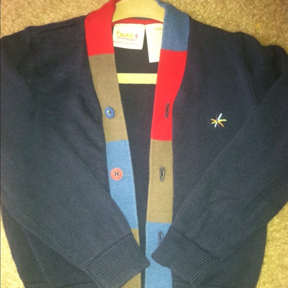 Blue Cardigan