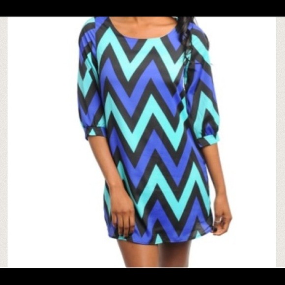 Dresses & Skirts - 🎊🎉🎉HOST PICK🎉🎉🎊Chevron Dress