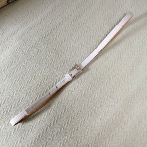 💰NEW SALE!⬇White Shiny Patent "Leather" Belt