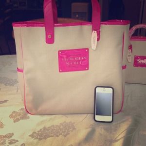 Victoria secret tote bag