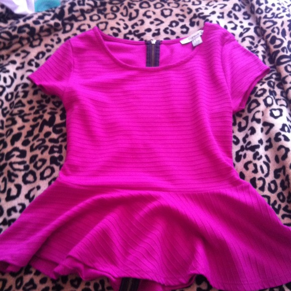 Pink shirt!