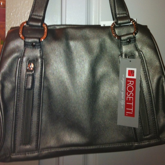 Close out- Silver Handbag by Rosetti