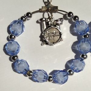 Drum Set Hoop Earrings