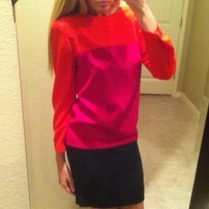 Color bock dress