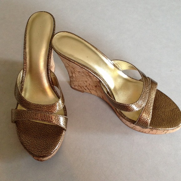 🔸SALE-JUST TODAY🔸Charles David bronze wedges