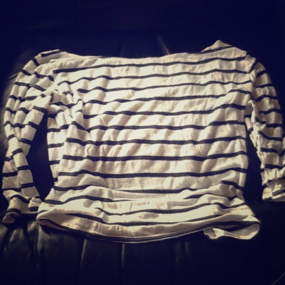 Urban Outfitters striped almost cropped shirt - Picture 1 of 4