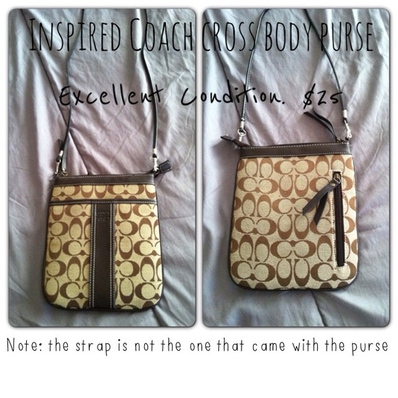 Coach cross body purse