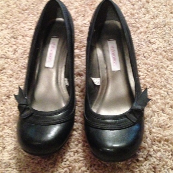 Black heels
